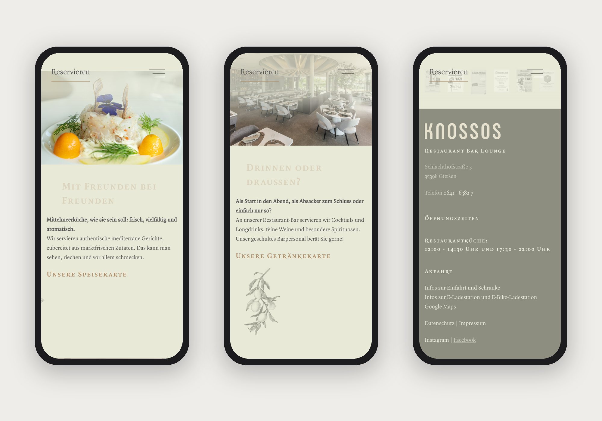 Responsive Umsetzung für Smartphone & Tablet